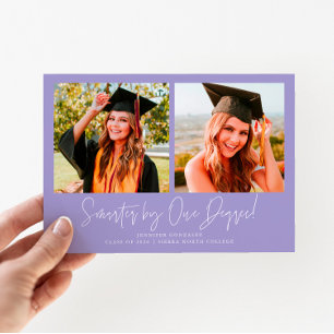 Ein Grad schlauer Lilac Grad Multi Foto Ankündigung