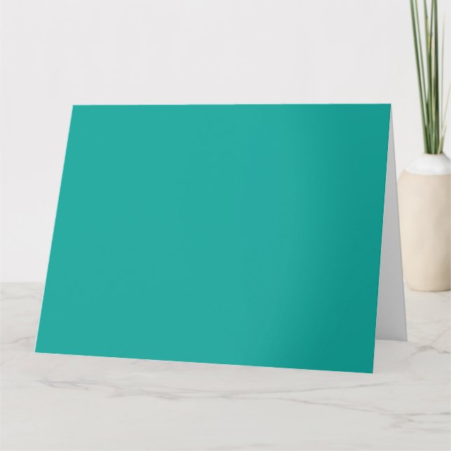 Ein Gradientenhintergrund, der Blau in Grün mischt Karte (Vorderseite)