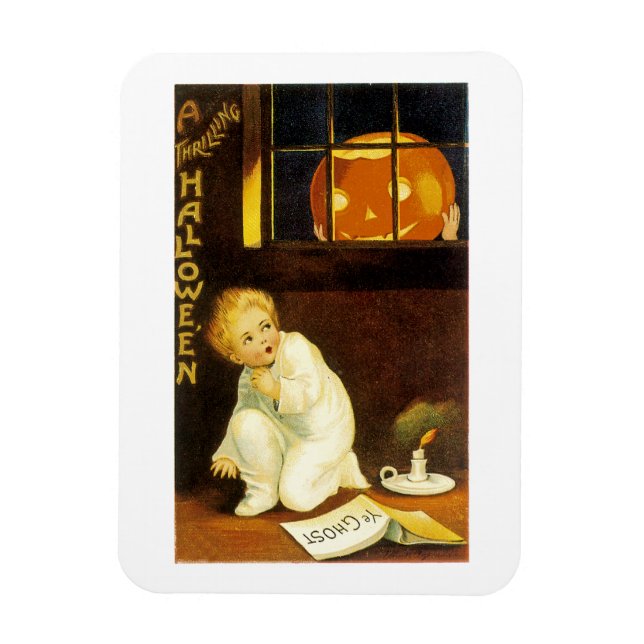 Ein grillendes Halloween Magnet (Vertikal)