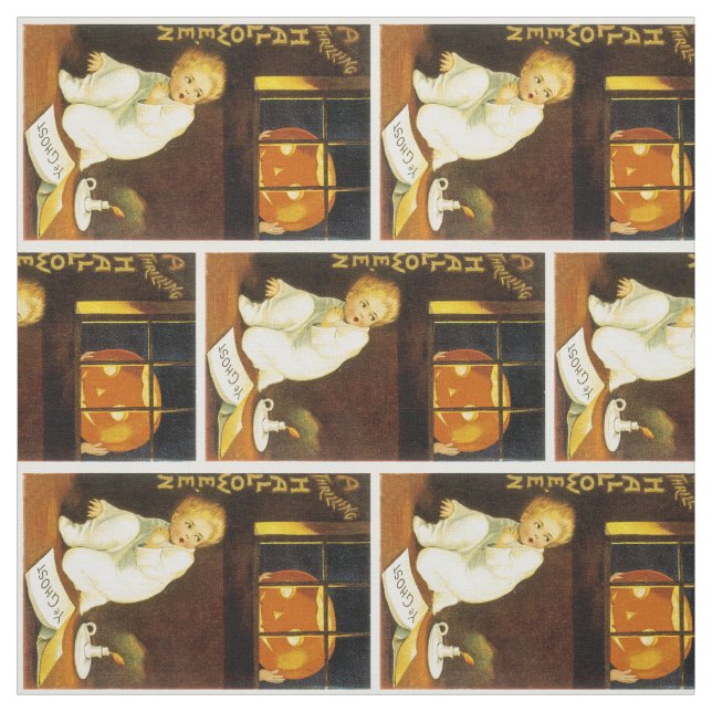 Ein grillendes Halloween Stoff (Muster)