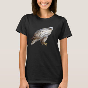 Ein Grönland oder Gyr Falcon von Archibald Thorbur T-Shirt