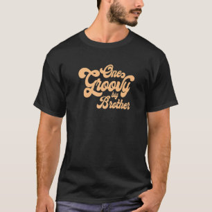 Ein Groovy Big Brother Retro 70er GeburtstagsMatch T-Shirt