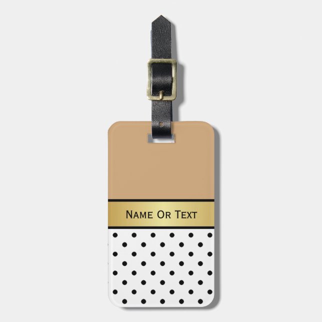 Ein großartiger Zusatz: Camel Brown, White Black G Gepäckanhänger (Vorderseite vertikal)