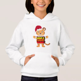 Ein großartiges Jahr – Positive Gruß-Typografie Hoodie