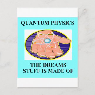 Ein großartiges Physik-Design Postkarte