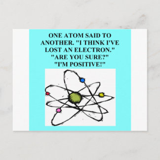 Ein großartiges Physik-Design Postkarte