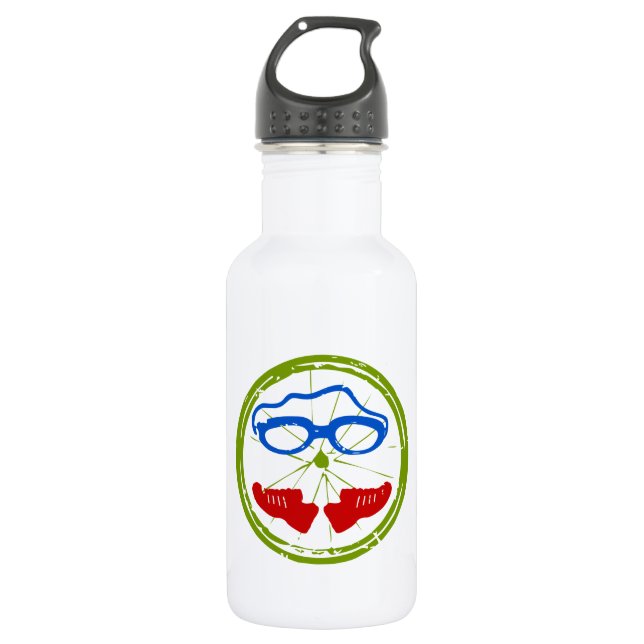 Ein großartiges Triathlon für Ihren Freund oder Ih Trinkflasche (Vorderseite)
