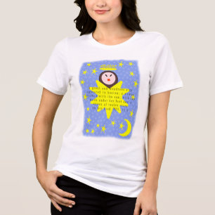 Ein großartiges und wundervolles Schild erschien Tri-Blend Shirt