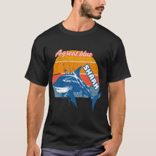Ein großer Blauhai T-Shirt