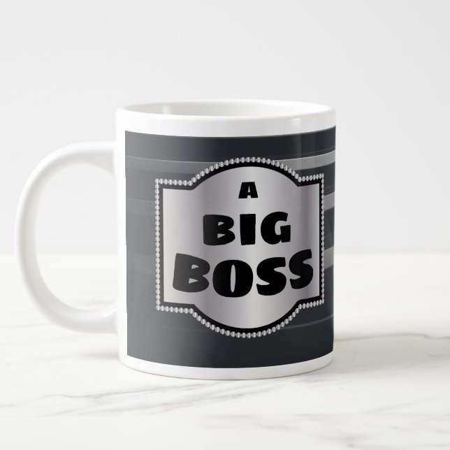 Ein großer Boss braucht eine große Tasse, neue Bos Jumbo-Tasse (Links)