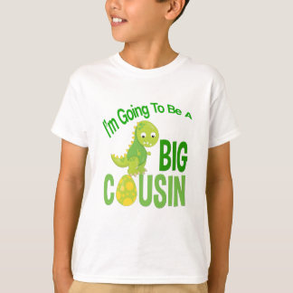 Ein großer Cousin-Dinosaurier-T - Shirt