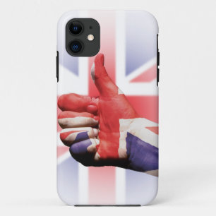 Ein großer Daumen nach oben "wie" mit der Flagge d Case-Mate iPhone Hülle