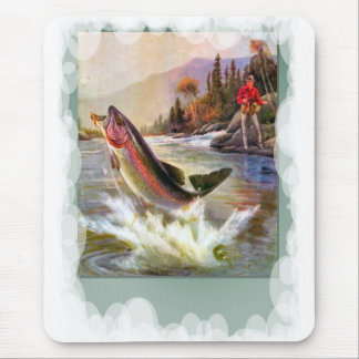 Ein großer Fang Mousepad