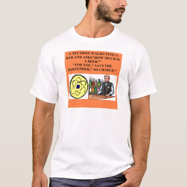 Ein großer Physik-Entwurf T-Shirt (Vorderseite)