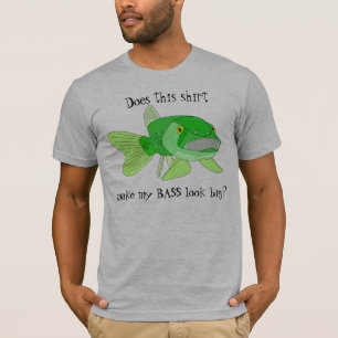 Ein großes Bass-T-Stück T-Shirt