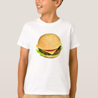 Ein großes Juicy-Cheeseburger-Foto