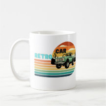 Ein großes Retro-Auto