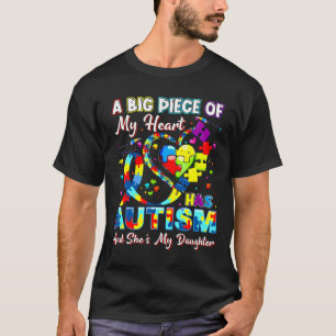 Ein großes Stück meines Herzens hat Autismus und s T-Shirt