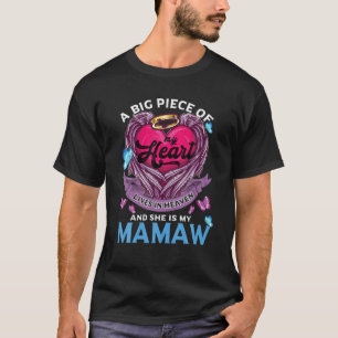 Ein großes Stück meines Herzens im Himmel ist sie T-Shirt