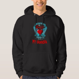 Ein großes Stück meines Herzens lebt im Himmel, er Hoodie