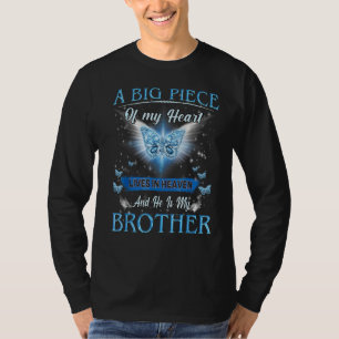 Ein großes Stück meines Herzens lebt im Himmel, er T-Shirt