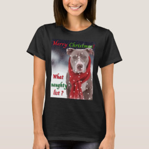 Ein Grubenbull oder Staffordshire Bull Terrier Dog T-Shirt