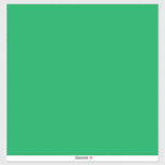 ein grüner Hintergrund mit Aufkleber<br><div class="desc">Das Design ist ein großes,  blaues Quadrat mit einer weichen Textur und einem tiefen Blau. Die Farbe ist beruhigend und beruhigend,  was ein Gefühl der Ruhe und Ruhe hervorruft. Die blaue Farbe erinnert an den Ozean oder an einen klaren blauen Himmel,  der Gefühle der Ruhe und Entspannung hervorruft.</div>