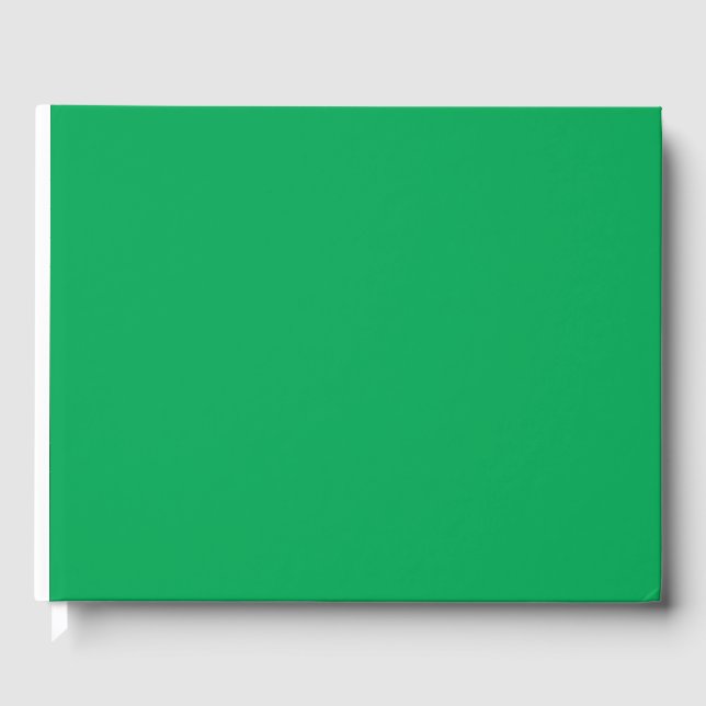 ein grüner Hintergrund mit Gästebuch (Vorderseite)