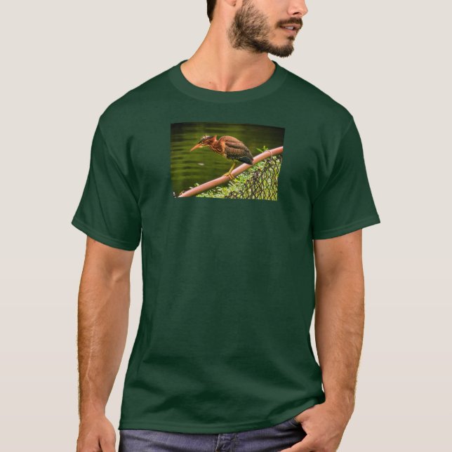 Ein Grüner Reiher T-Shirt (Vorderseite)