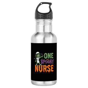 Ein gruseliger Halloween-Nurse-Design (2)_1 Edelstahlflasche