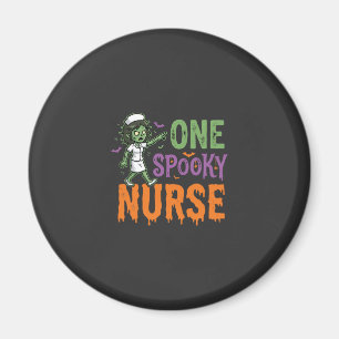 Ein gruseliger Halloween-Nurse-Design (2)_1 Magnet