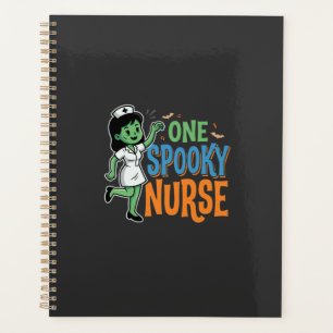 Ein gruseliger Krankenpfleger Halloween-Design Planer