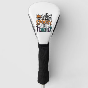 Ein gruseliger Lehrer Halloween Vektor Design_1 Golf Headcover