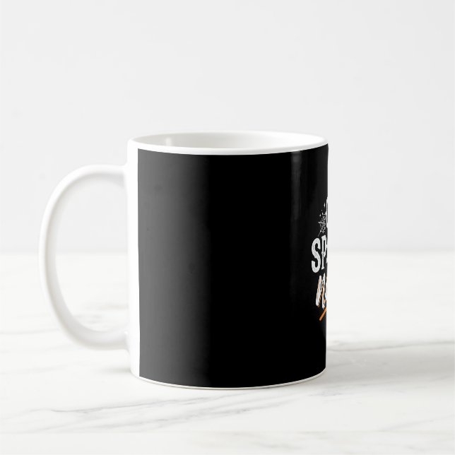 Ein gruseliger Nana Halloween-Geist-Design Kaffeetasse (Links)