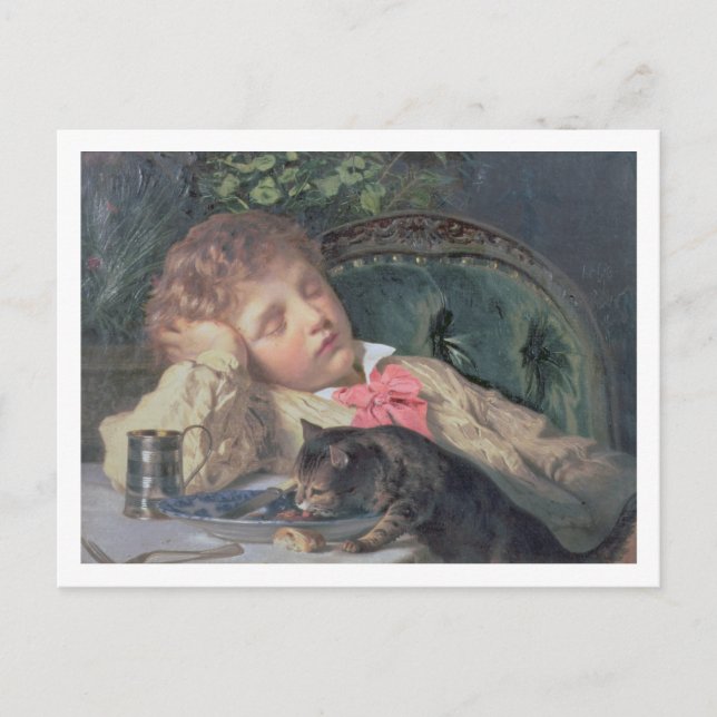 Ein günstiger Moment Postkarte (Vorderseite)