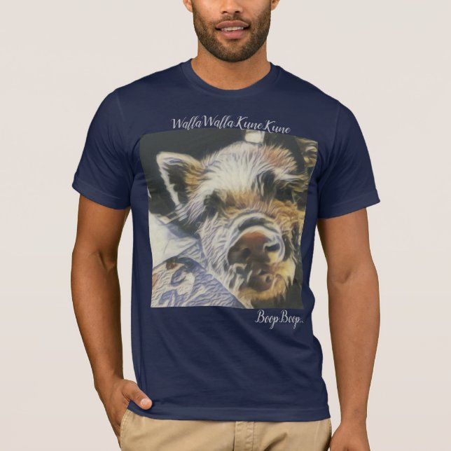Ein gut aussehender Schweinefleisch-T - Shirt (Vorderseite)