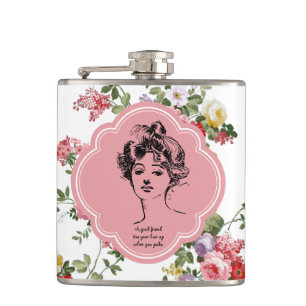 Ein guter Freund lustig Flachmann