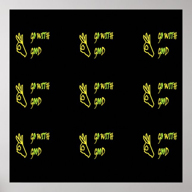 EIN GUTER FRIEDEN HÄNGT ZUSAMMEN MIT DER LIEBE, DA POSTER (Vorne)