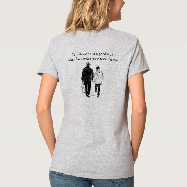 Ein guter Mann   T-Shirt (Rückseite)