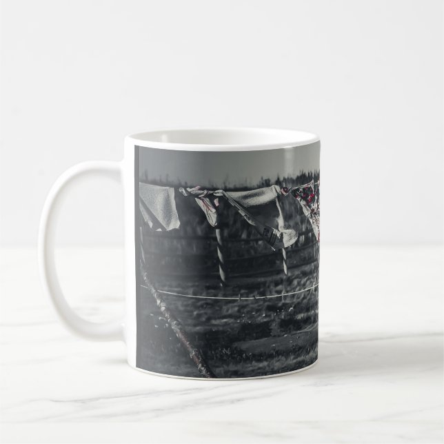 Ein guter Tag für Wäsche Tasse  (Links)