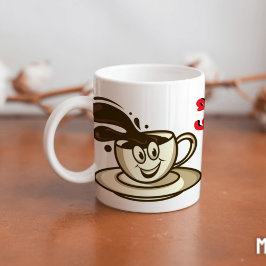 Ein guter Tag Klassik Minimalistisch und einzigart Kaffeetasse