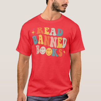 Ein guter Tag, um das Vintage Buch verbotener Büch T-Shirt