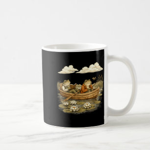 Ein guter Tag, um ein Buch lustiger Frosch Kröte B Kaffeetasse