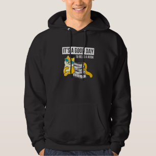 Ein guter Tag, um einen Buchwurm zu lesen Hoodie