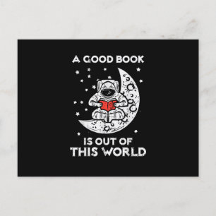 Ein gutes Buch ist aus dieser Welt Postkarte