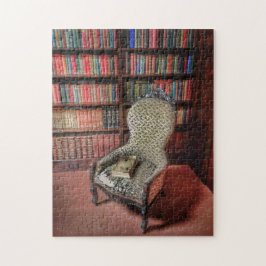 Ein gutes Buch und ein bequemer Stuhl Puzzle