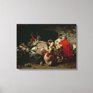 Ein gutes Vintages Leinwanddruck