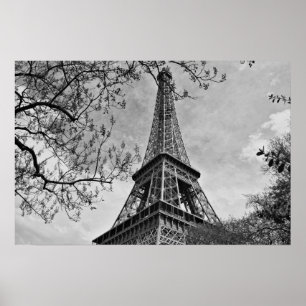 Ein halber Eiffelturm Poster