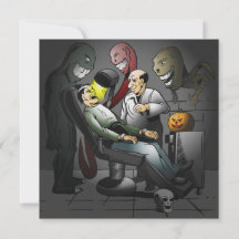Ein Halloween-Abend auf der Zahnarztkarte