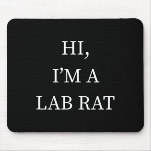 ein Halloween-Shirt für Labormäuse Lustige letzte Mousepad